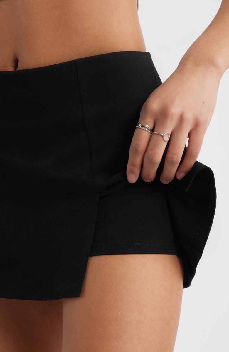 BP. Knit Miniskort, Alternate, color, Black