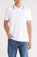 Calvin Klein Tipped Collar Cotton Blend Polo
