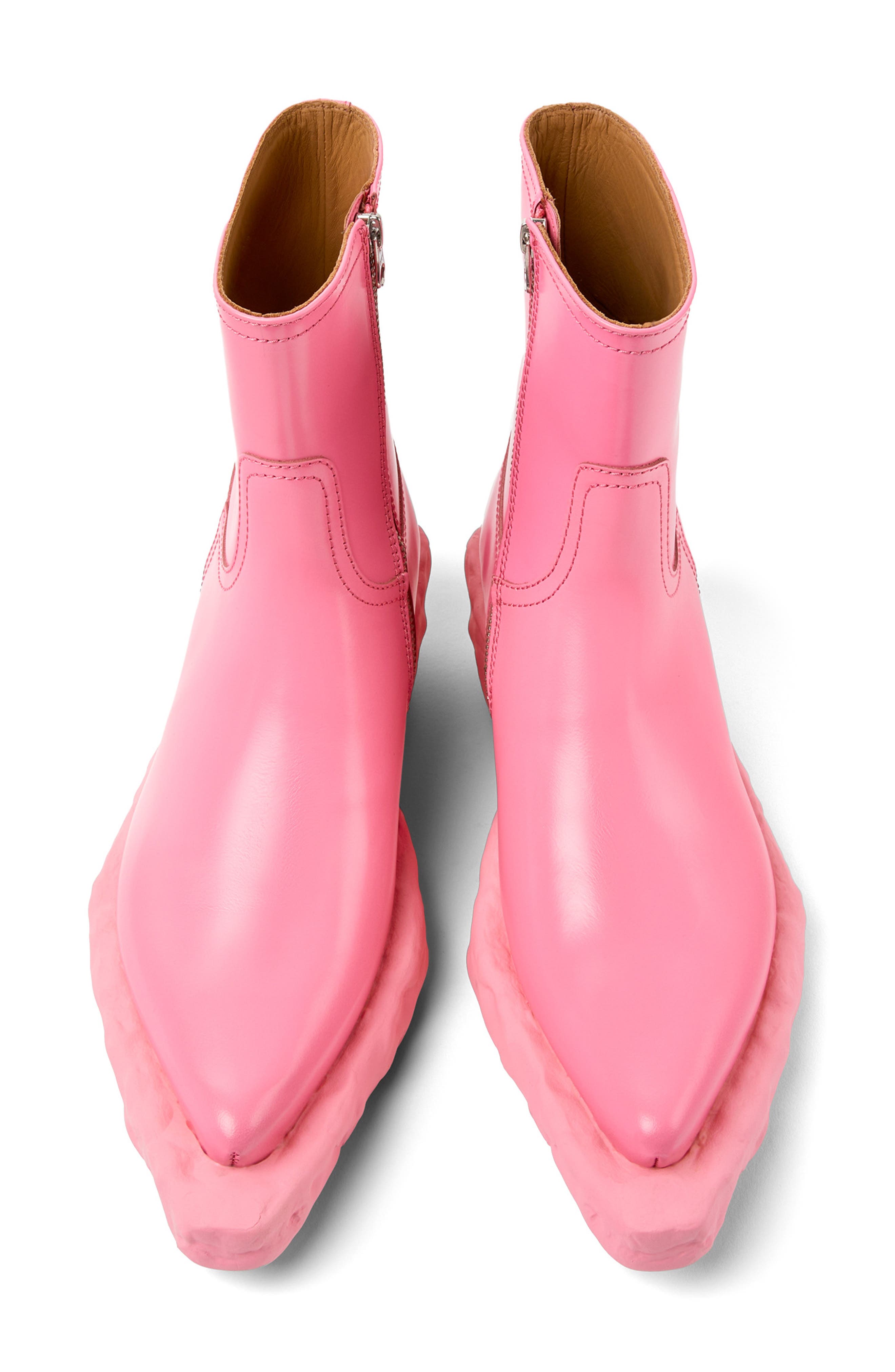 Camper Gender Inclusive Venga Western Boot, Alternate, color, Medium Pink