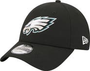 New Era Men's New Era Black Philadelphia Eagles Core Team 9FORTY Adjustable Hat