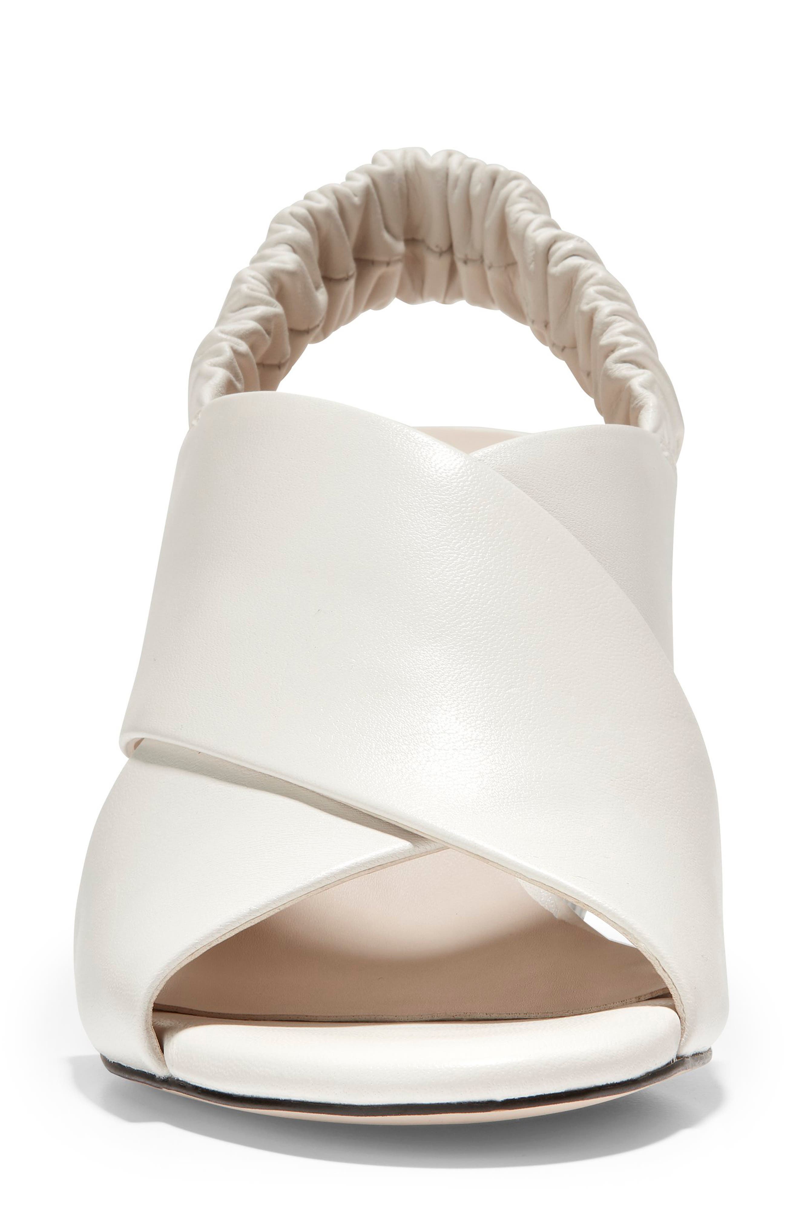Anastasia Slingback Sandal, Alternate, color, IVORY LEATHER