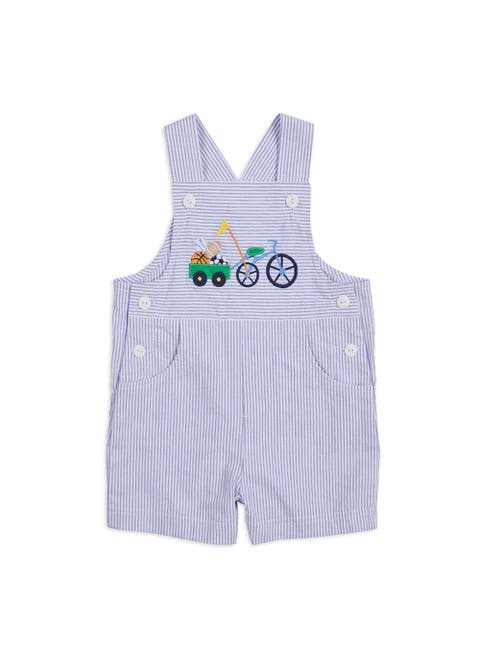 Seersucker Shortall With Bike & Sport Balls