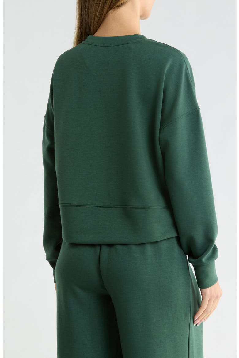 Adelaide Crop Sweatshirt, Alternate, color, GARDEN TOPIARY