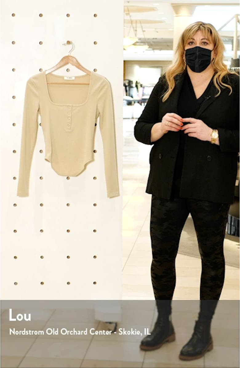 Macy Square Neck Henley, sales video thumbnail