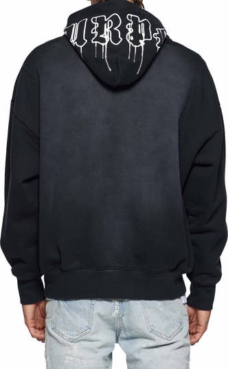 Textured Long Sleeve Logo Cotton Jersey Graphic T-Shirt