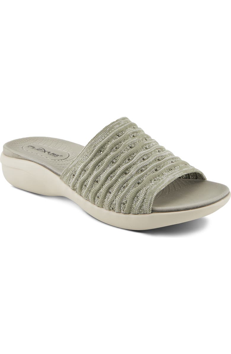 Flexus by Spring Step Deondre Platform Slide Sandal, Main, color,