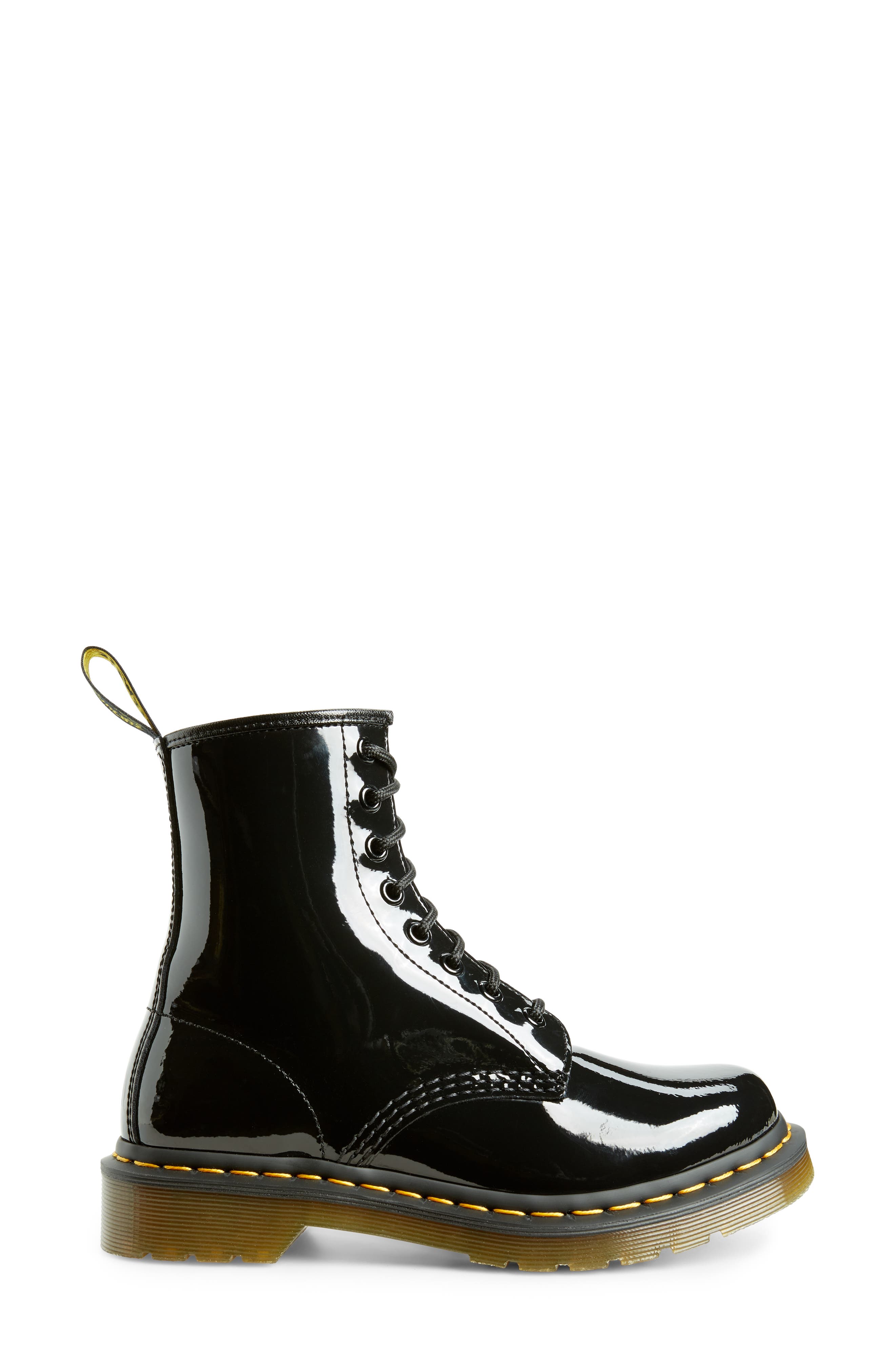 Dr. Martens '1460' Boot, Alternate, color, Black Patent Leather