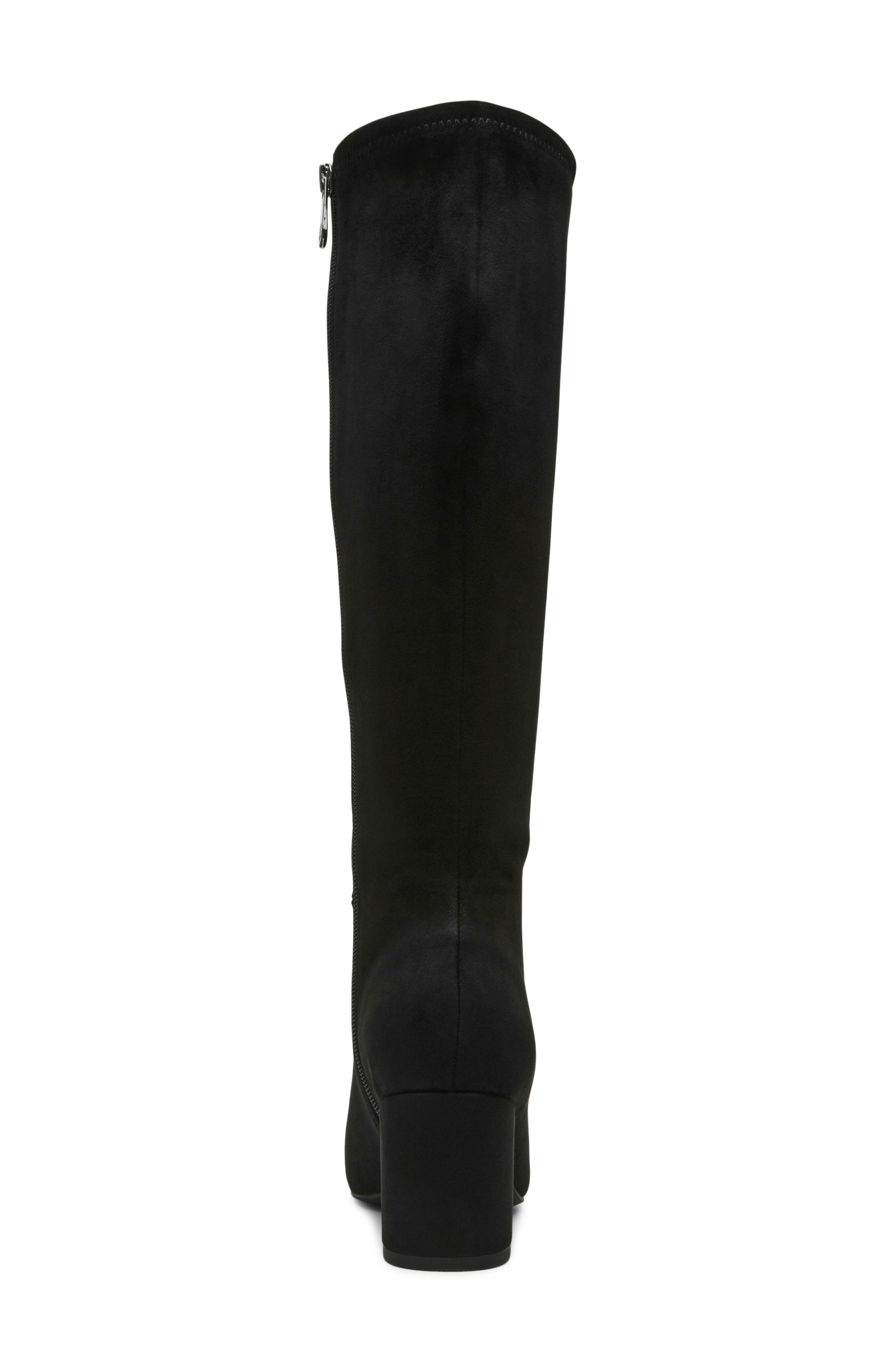 Oliviaa Knee High Boot, Alternate, color, BLACK MICROSUEDE