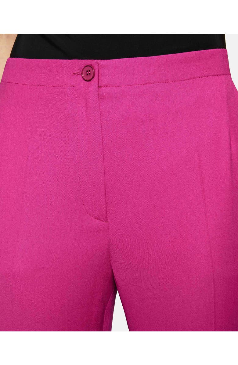 Santorelli BETH Mid-Rise Flared Pant in Wool Blend, Alternate, color,