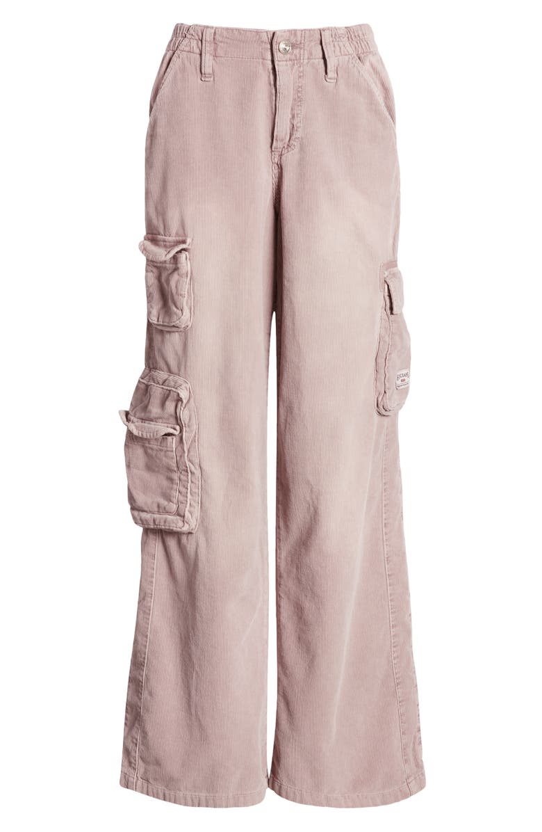 BDG Urban Outfitters Y2K Low Rise Corduroy Cargo Pants, Alternate, color,