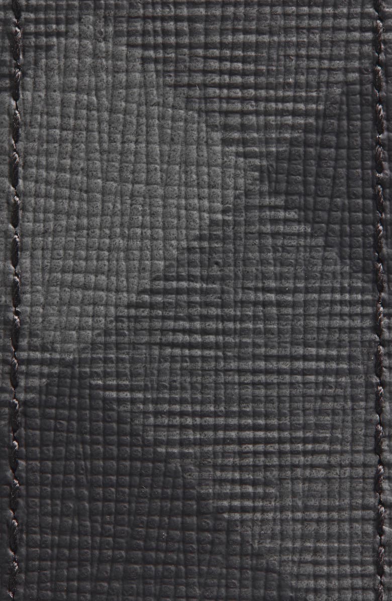 Burberry TB Plaque Check Reversible Belt, Alternate, color, Charcoal/ Graphite
