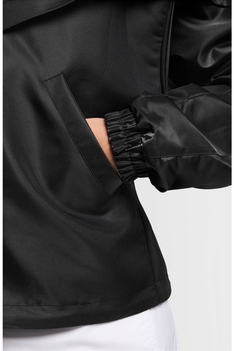 Sportswear Windrunner Shine Jacket, Alternate, color, 010 BLACK/WHITE