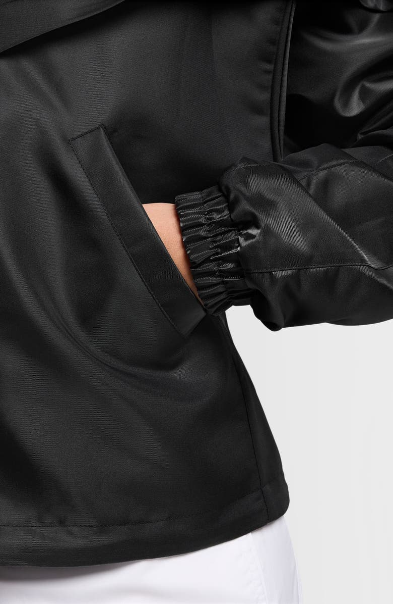 Nike Sportswear Windrunner Shine Jacket, Alternate, color, 010 Black/White