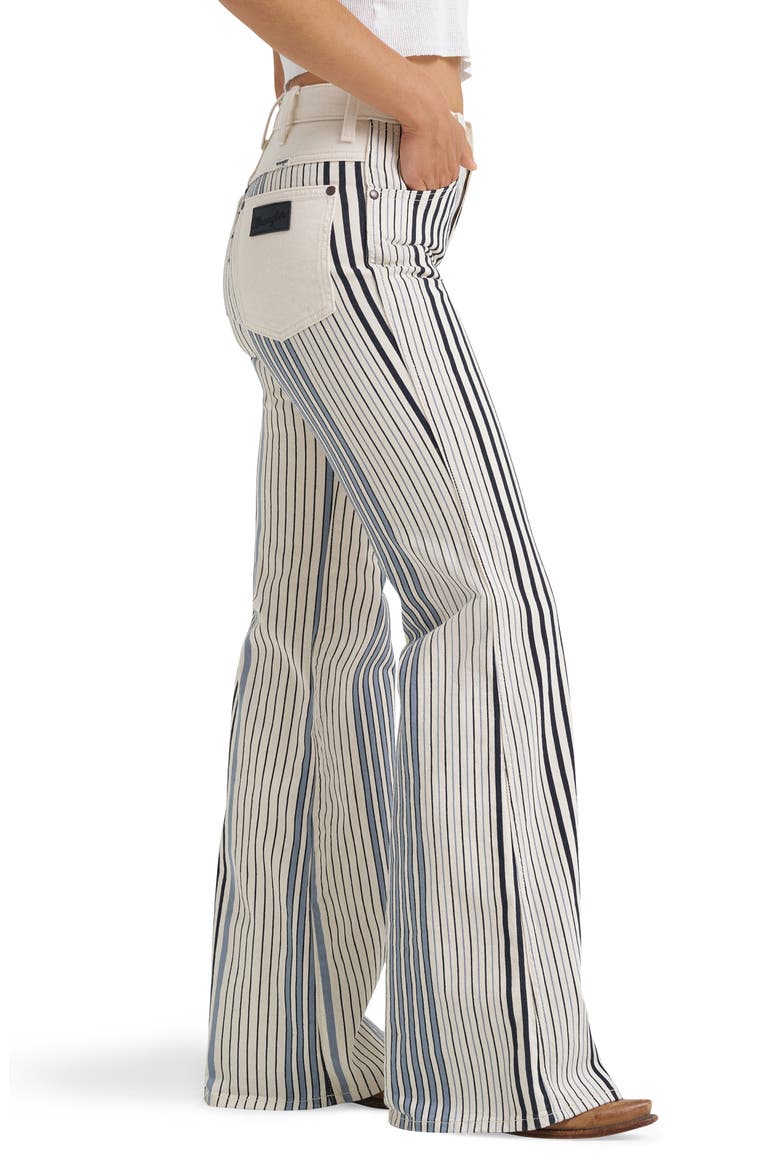 Western Wide Leg Jeans, Alternate, color, MULTI BLUE STRIPE