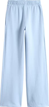 TENLY Kids' Wide Leg French Terry Pants