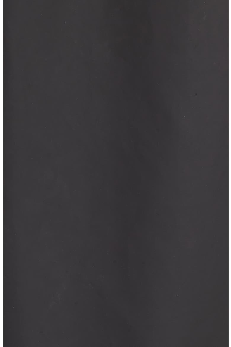Surrey Hooded Rain Slicker, Alternate, color, BLACK