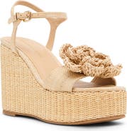Madden Girl <p>Sasssy Platform Wedge Sandal (Women)</p>
