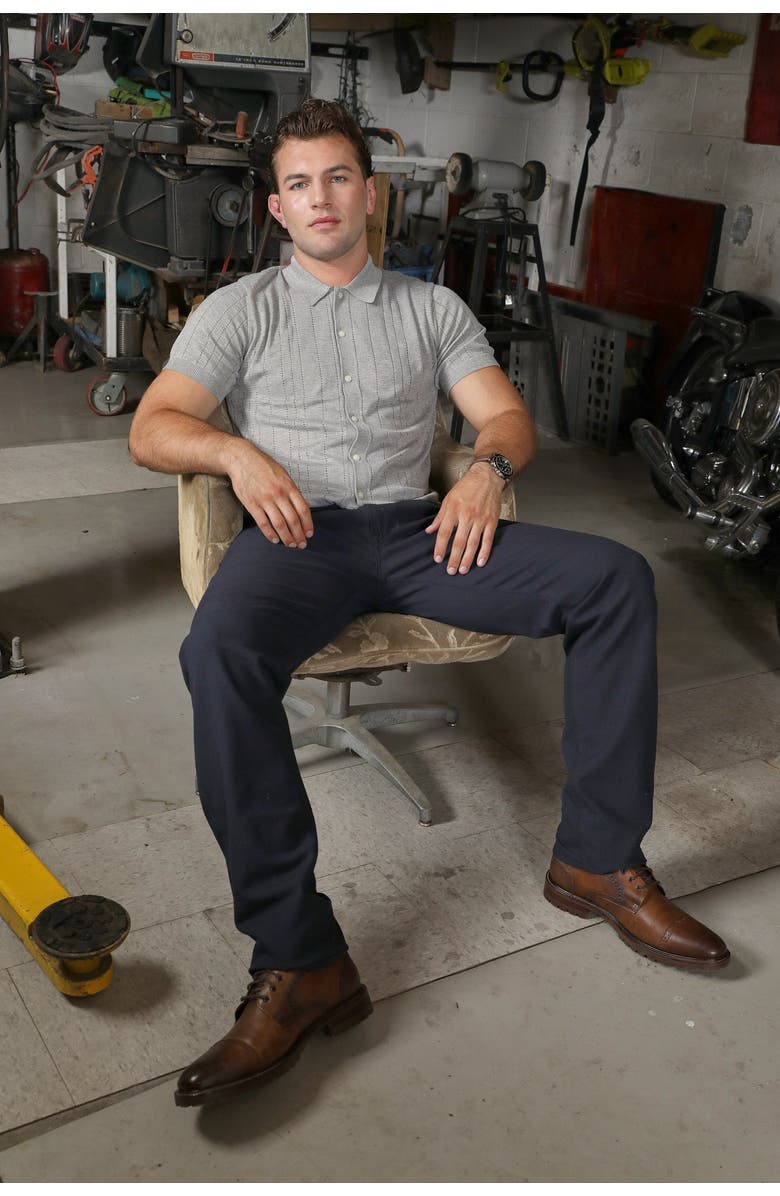 Ledger & Ford Coronado Knit Shirt, Alternate, color, Grey