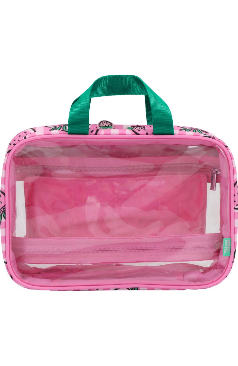 MYTAGALONGS Kids' Mini Madrid Clear Hand Case, Main, color, Pink