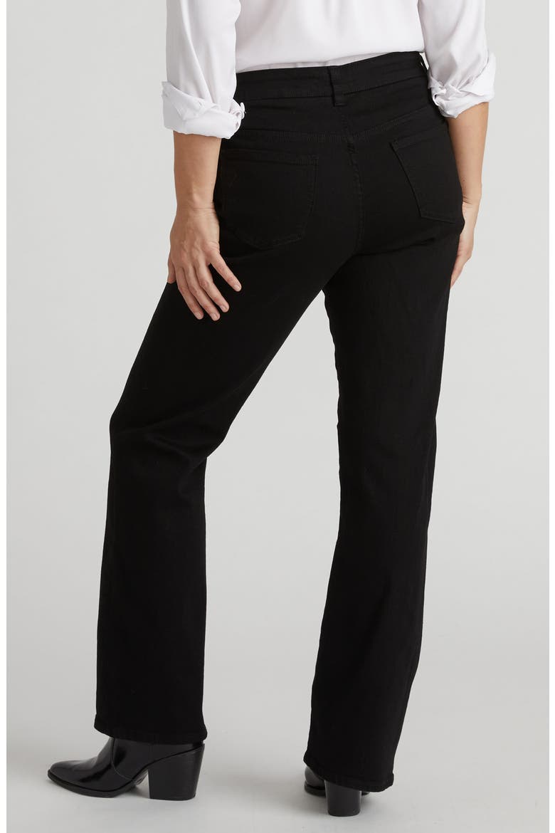 Marne High Waist Relaxed Bootcut Jeans, Alternate, color, DARK INDIGO