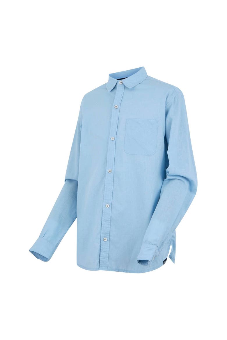 Loran Long-Sleeved Shirt, Alternate, color, Chambray Blue