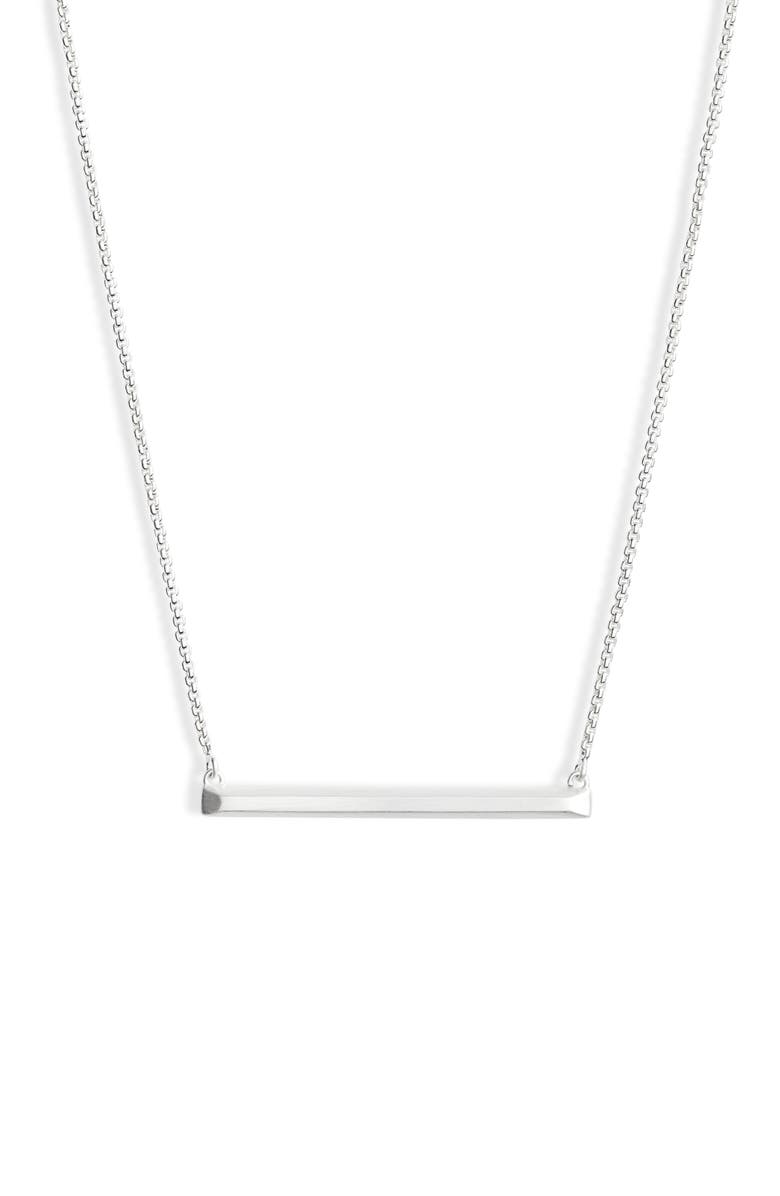 Kendra Scott Kelsey Bar Necklace, Main, color, 