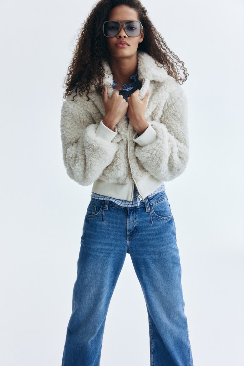Wide Regular Jeans, Alternate, color, Denim blue