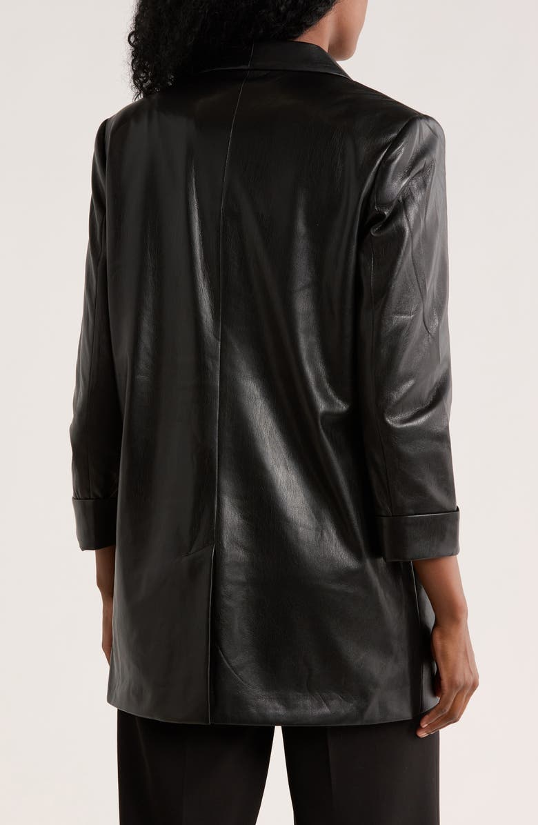 Love Token Monica Faux Leather Blazer, Alternate, color,