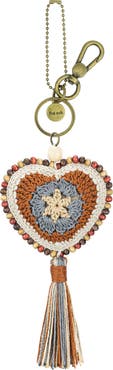 The Sak Yarnicharmz Crochet Heart Dangle