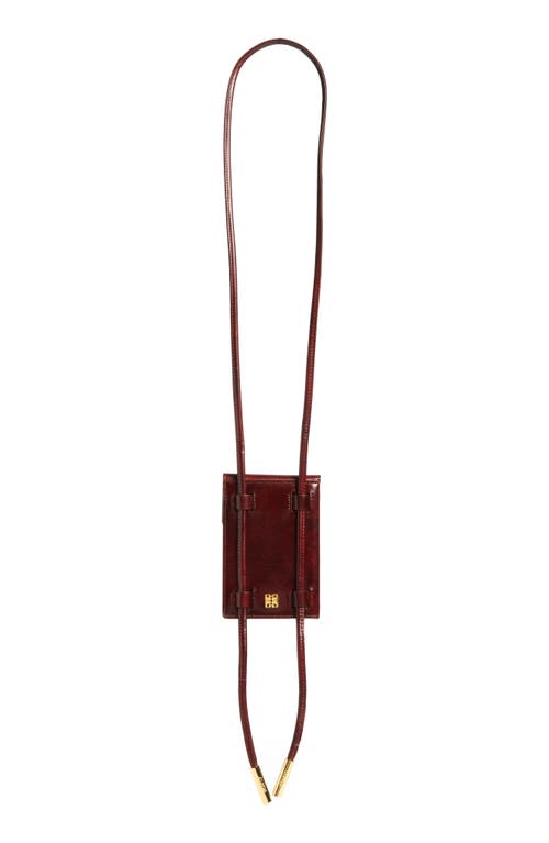 Ashya Bolo Leather Passport Pouch