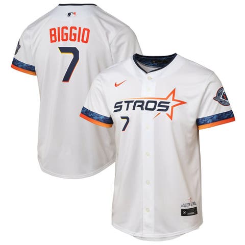 Youth Nike Craig Biggio White Houston Astros 2025 City Connect Limited Player Jersey