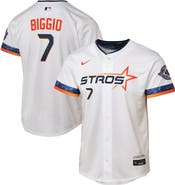 Nike Youth Nike Craig Biggio White Houston Astros 2025 City Connect Limited Player Jersey
