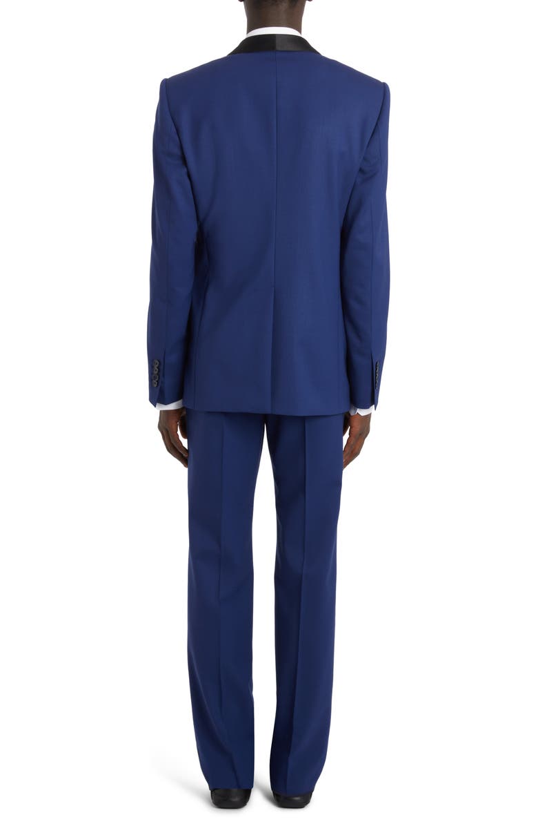 Dolce&Gabbana Sicilia Fit Stretch Wool Blend Tuxedo Jacket, Alternate, color, 