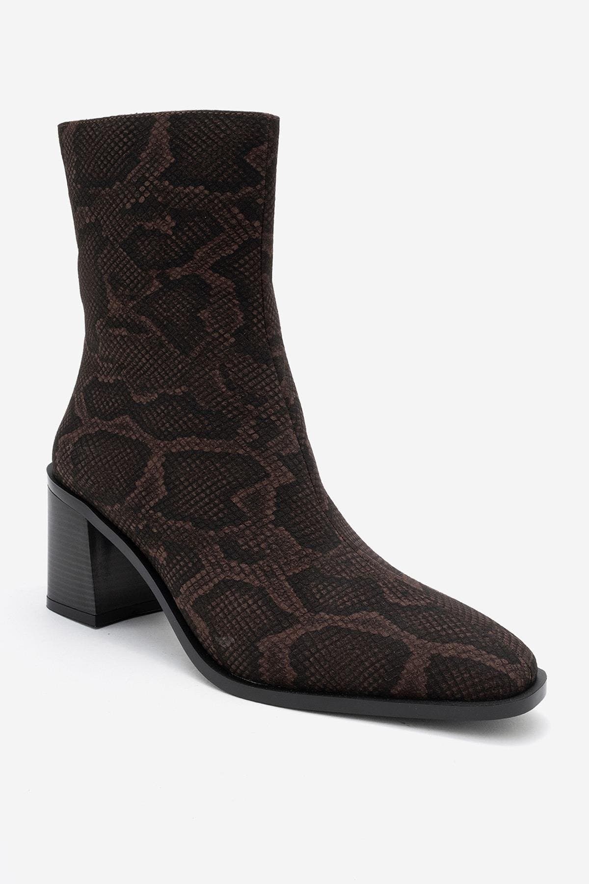  Brown Pattern Faux Leather