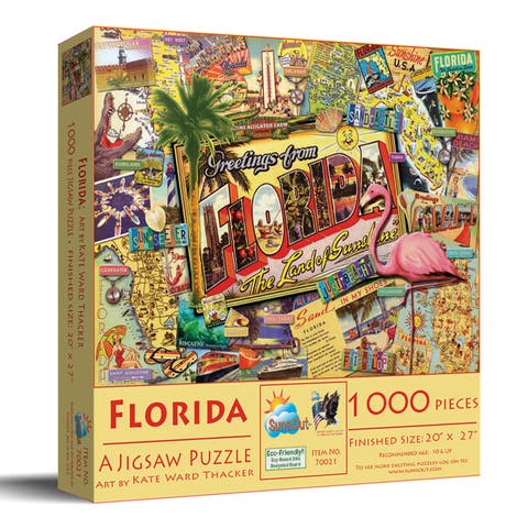 Florida 1000 piece Jigsaw Puzzle for Adults