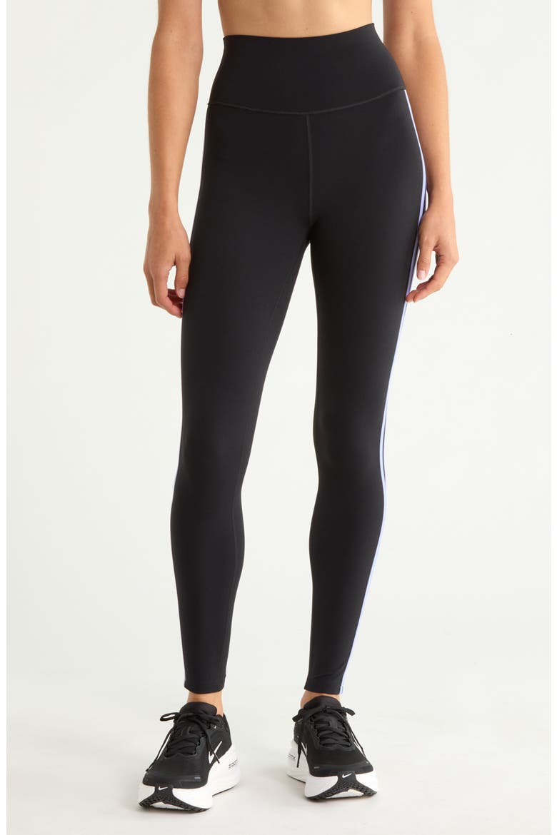 Ella Airweight Leggings, Main, color, BLACK/ PURPLE HAZE