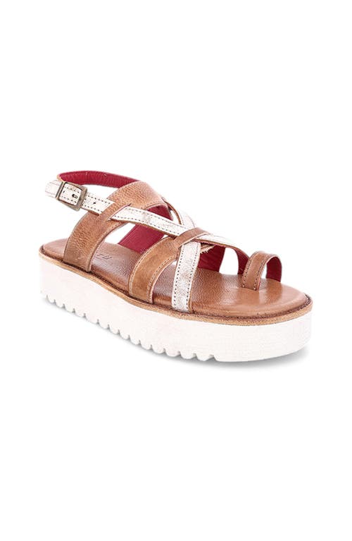 Bed Stu Crawler Platform Sandal In Brown