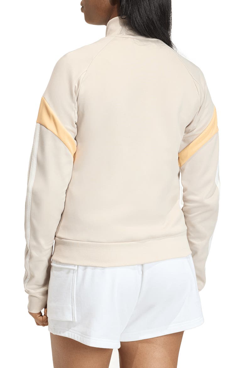 House Of Tiro Track Jacket, Alternate, color, CRYSTAL LINEN/TANGERINE