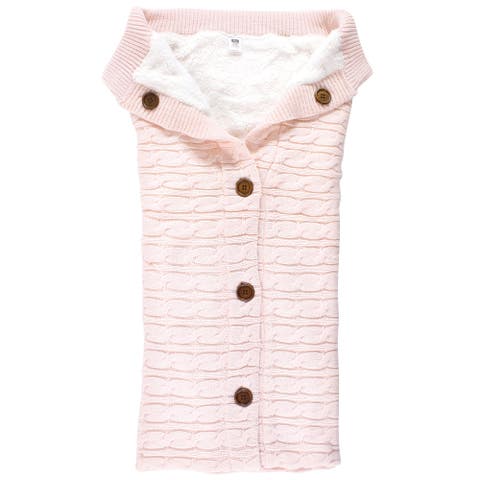 Fluffy Knitted Baby Lounge Stroller Wrap Sack (Baby)