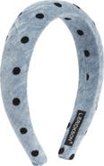 L. Erickson Mari Polka Dot Padded Headband
