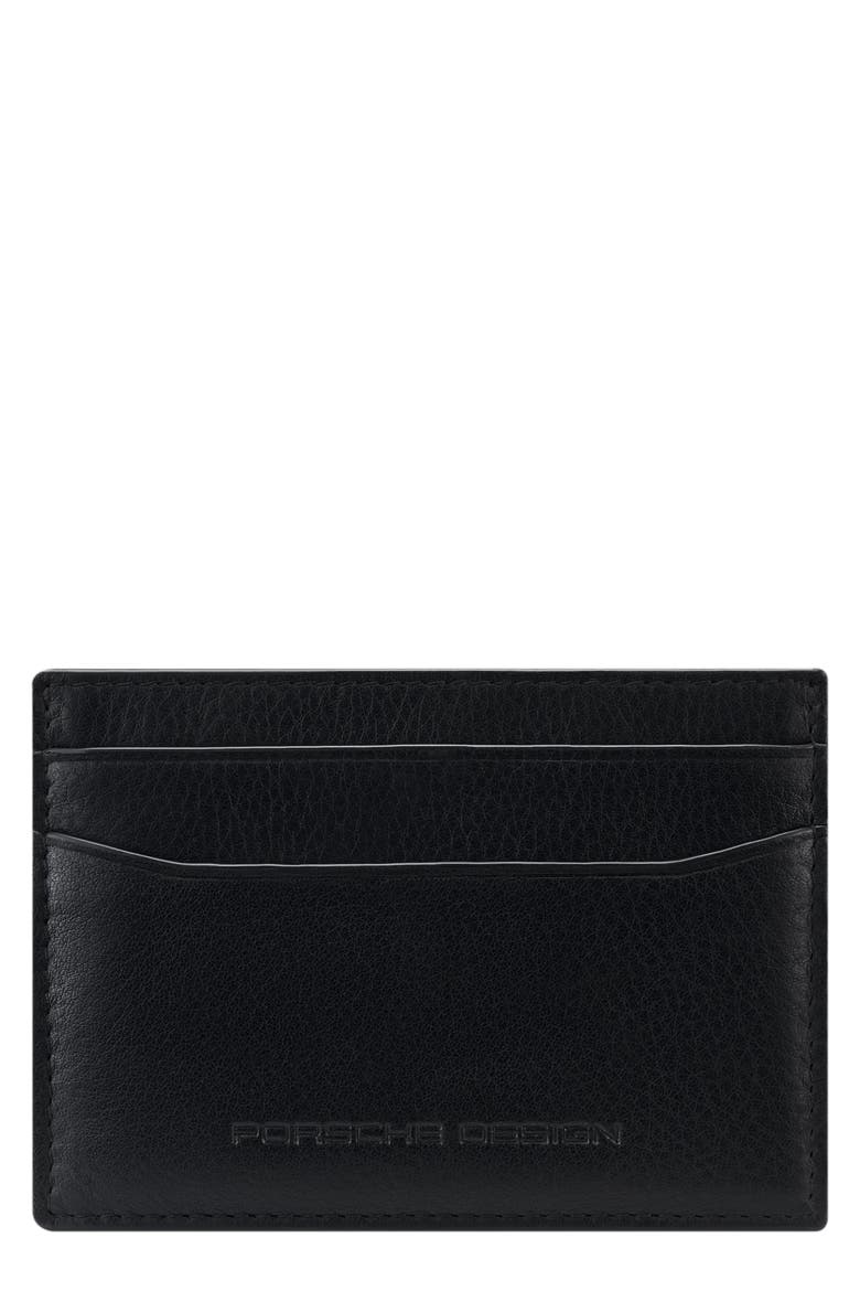 Classic RFID Card Holder Money Clip Wallet, Main, color, BLACK