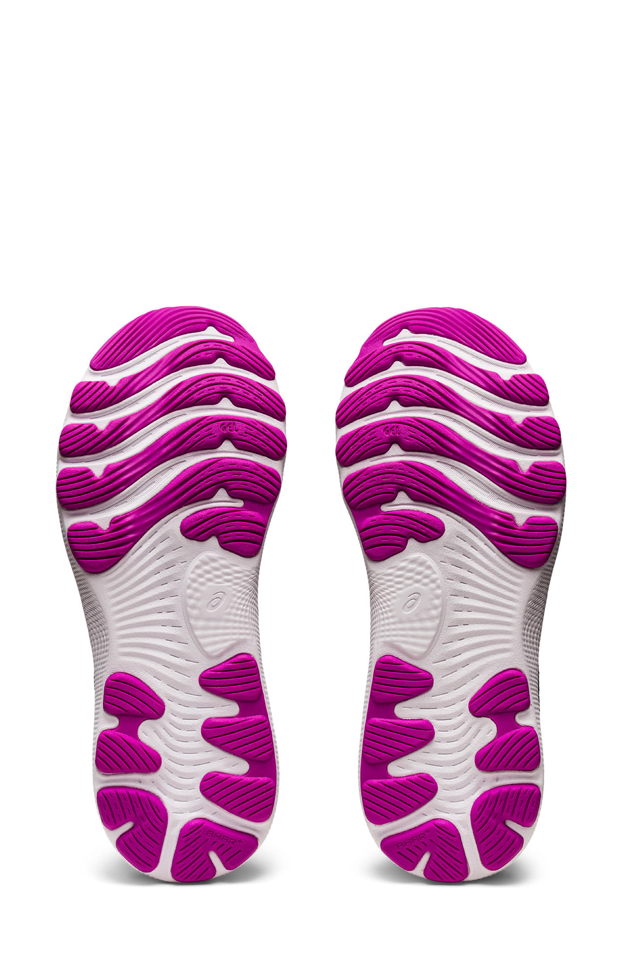 GEL-Nimbus 24 Running Shoe, Alternate, color, BLACK/ ORCHID