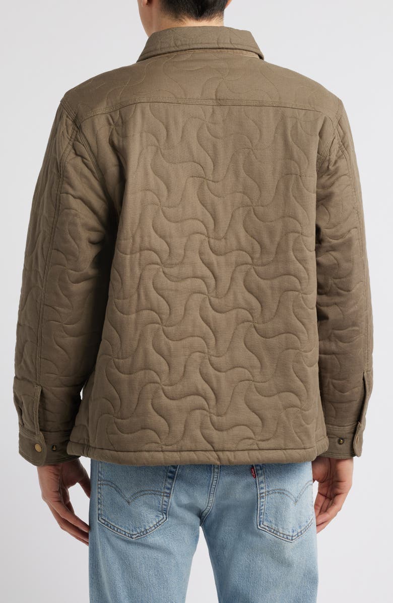 Corridor Water Repellent Quilted Cotton Jacket, Alternate, color, 