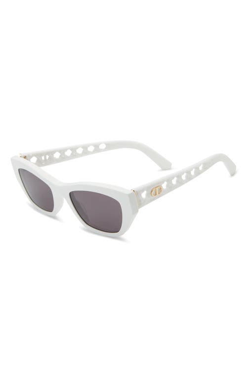 Dior Very S2i Butterfly Sunglasses In White