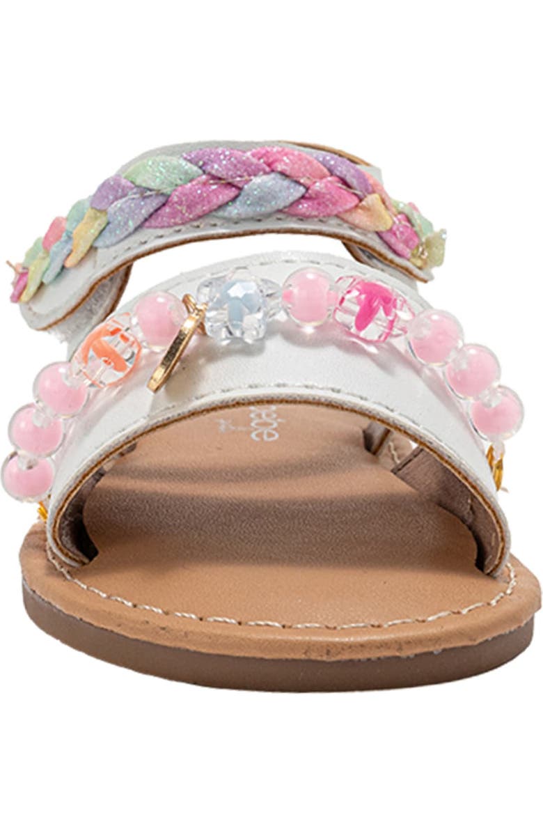 bebe Selah Sandal, Alternate, color, White