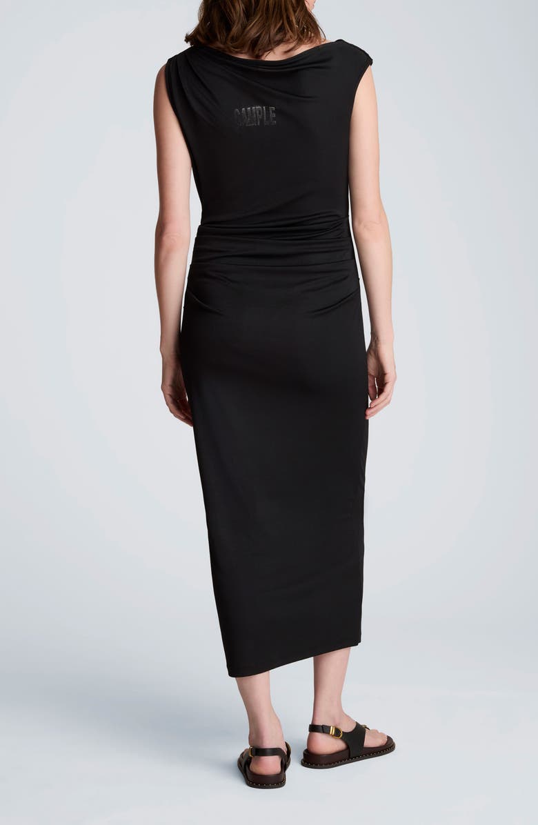 Kenneth Cole Ruched One-Shuolder Maxi Dress, Alternate, color, 