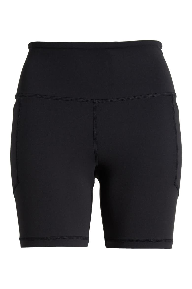 All Day Pocket Bike Shorts, Alternate, color, BLACK