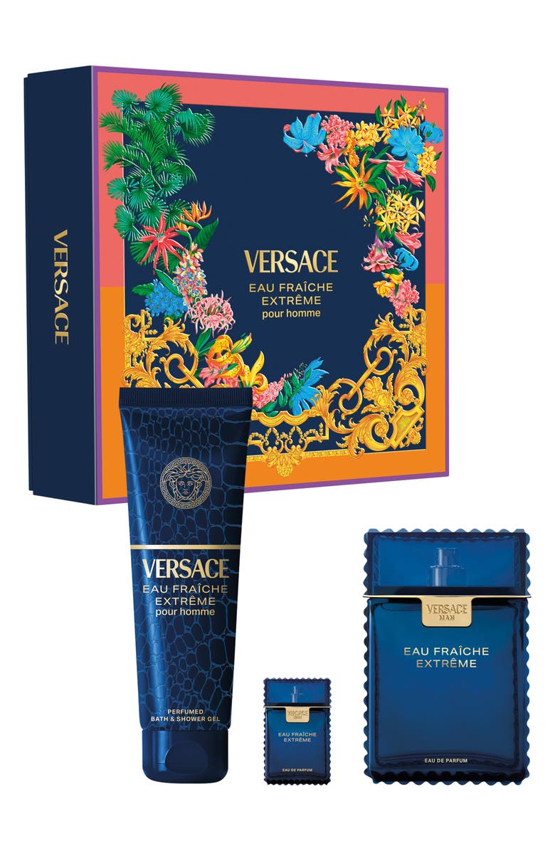 Versace Eau Fraîche Extrême 3-Piece Gift Set $197 Value, Main, color, 
