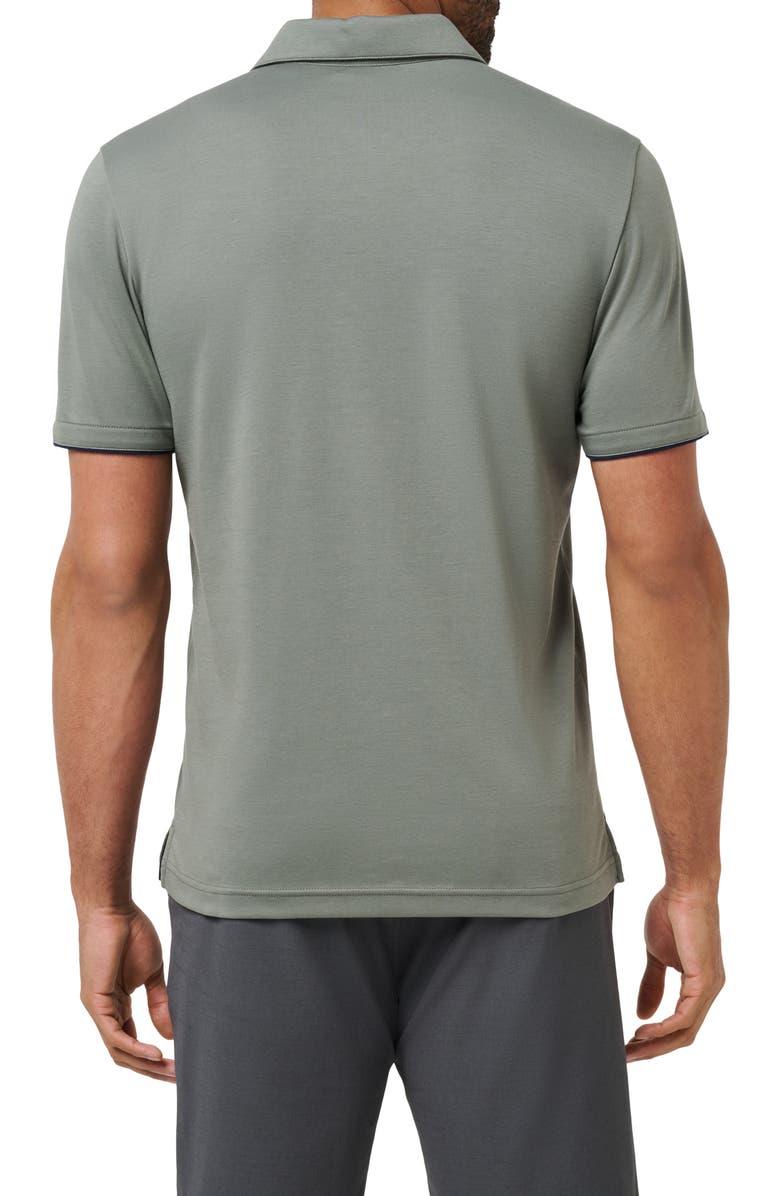 TravisMathew Half Set Polo, Alternate, color, Dark Olive