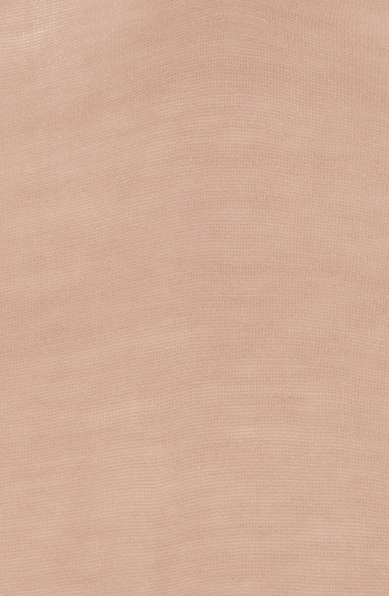 Vince Camuto Open Stitch Scarf, Alternate, color, Mushroom